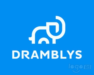 Dramblys大象logo设计欣赏