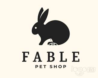 Fable兔子和乌龟logo设计欣赏