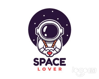 Astronaut宇航員logo設計欣賞
