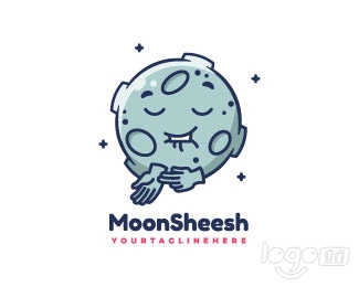 Sheesh Pose月球標志設計欣賞