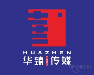 華臻傳媒logo設計含義